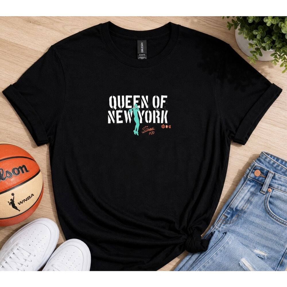 Sabrina Ionescu New York Liberty WNBA Graphic Tee Women’s Small